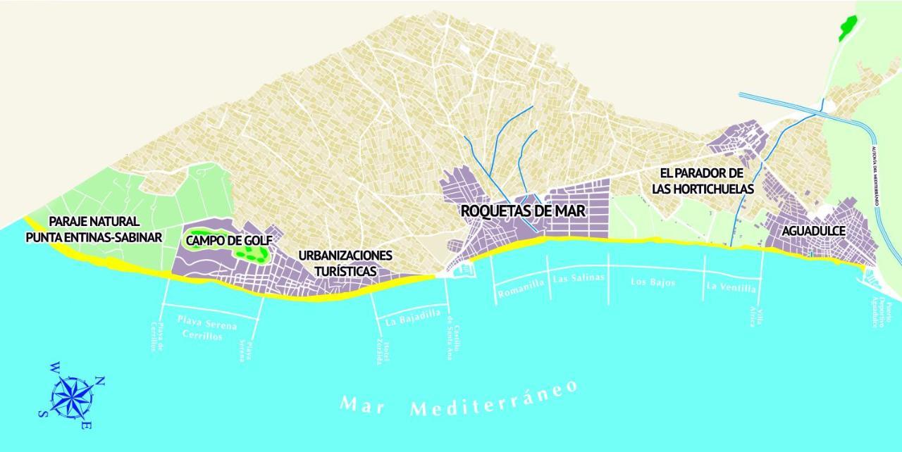Expoholidays - Apartamentos En Primera Linea Aguadulce  Exteriör bild